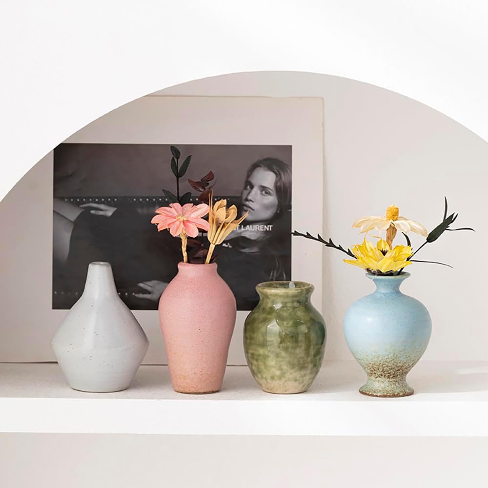 Ceramic Bud Vase / Set of 5