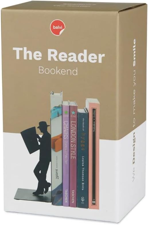 Decorative Metal Book Holder / Black