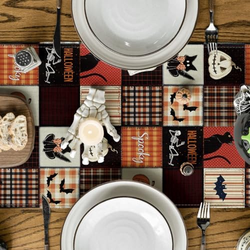 Artoid Mode 210 GSM Halloween Table Runner Home Party Decor 13x90 Inch