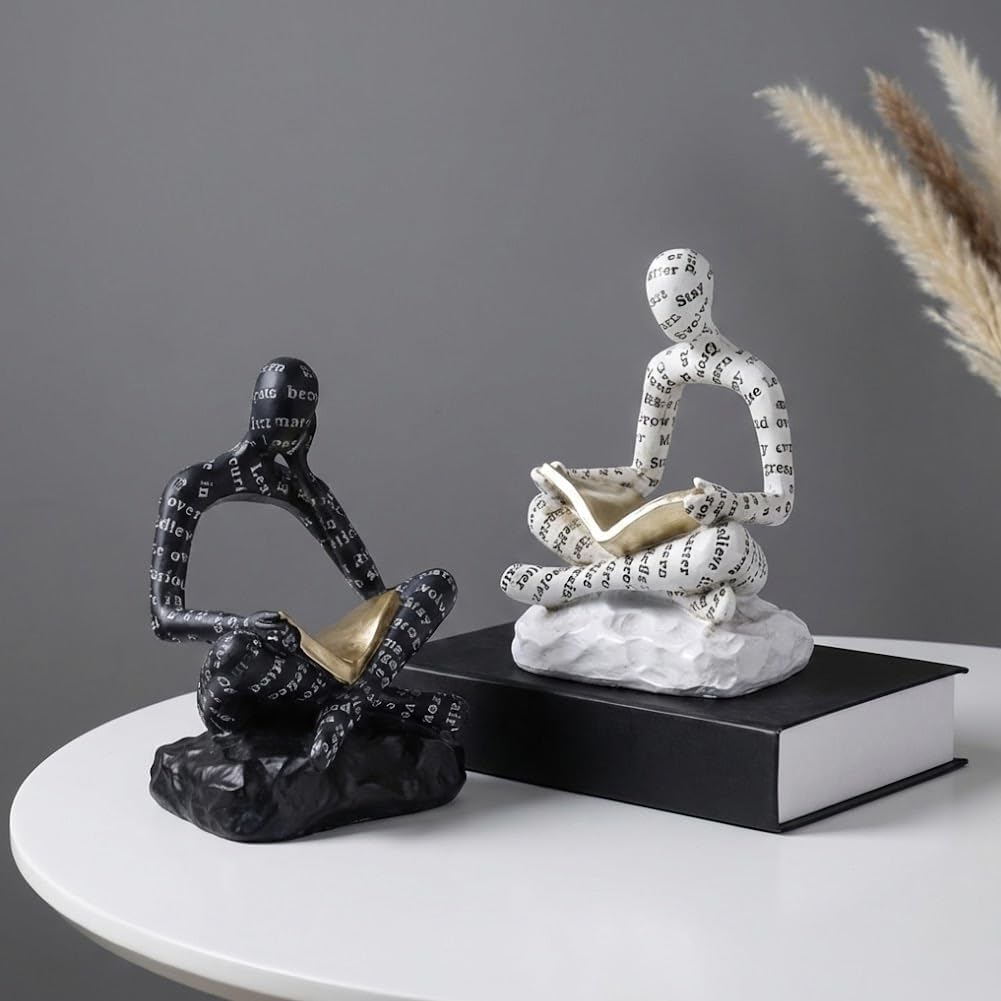 Heavy Duty Book Ends / Black and White
