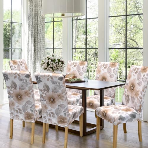 Dining Chair Covers, Stretch Seat Covers, Washable Furniture Protector