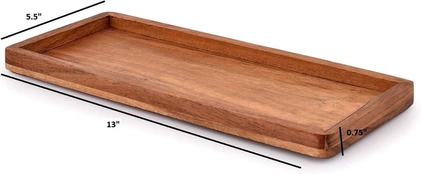 Acacia Wood Rectangular Wooden Platters