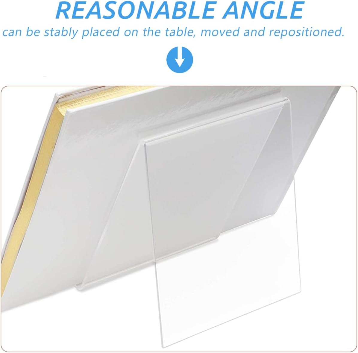 Acrylic Display Stands / Clear / Set of 6