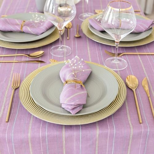 wonlex Gold Napkin Rings Set of 12, Elegant Modern Napkin Ring Buckles Cute Brushed Napkin Rings Serviette Napkin Holder Ring for Weddings Dinner Engagement Party Table (Infinity Knot-Gold)