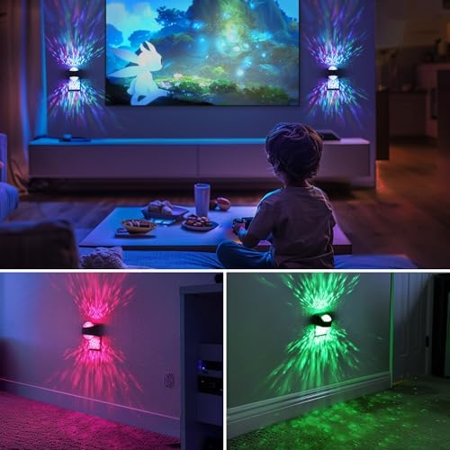 Briignite Night Lights Plug into Wall, Star Projector Night Light for Kids