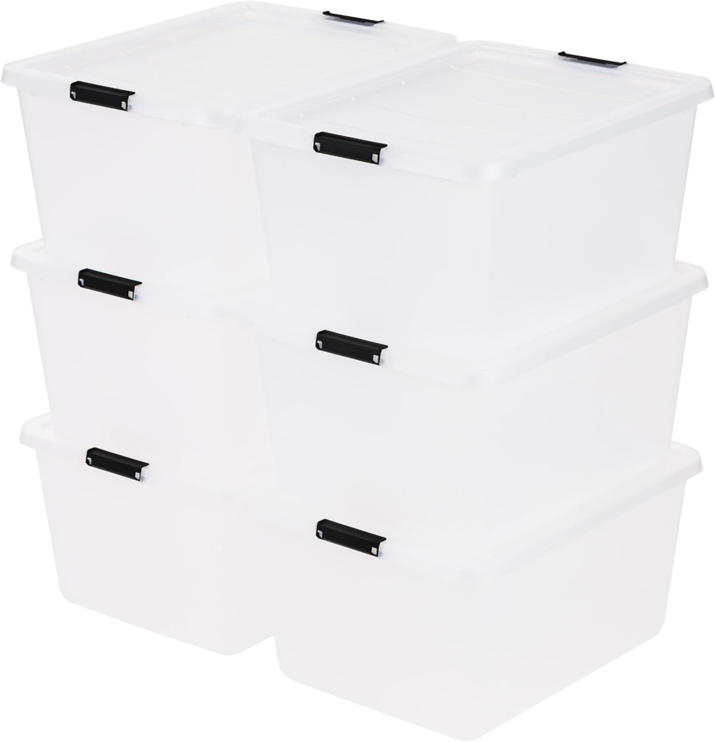 Craft Storage Bins / 32.5 Qt / Set of 6