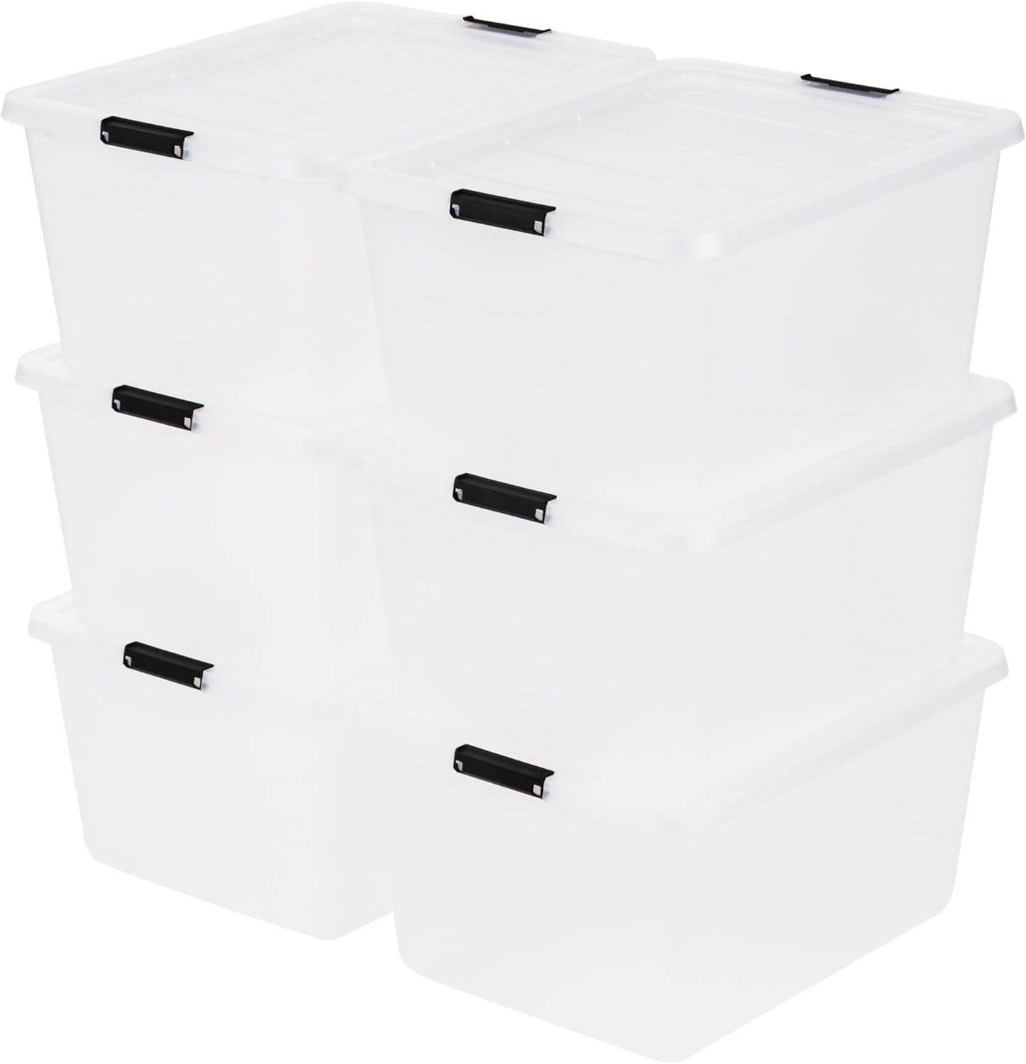Craft Storage Bins / 32.5 Qt / Set of 6