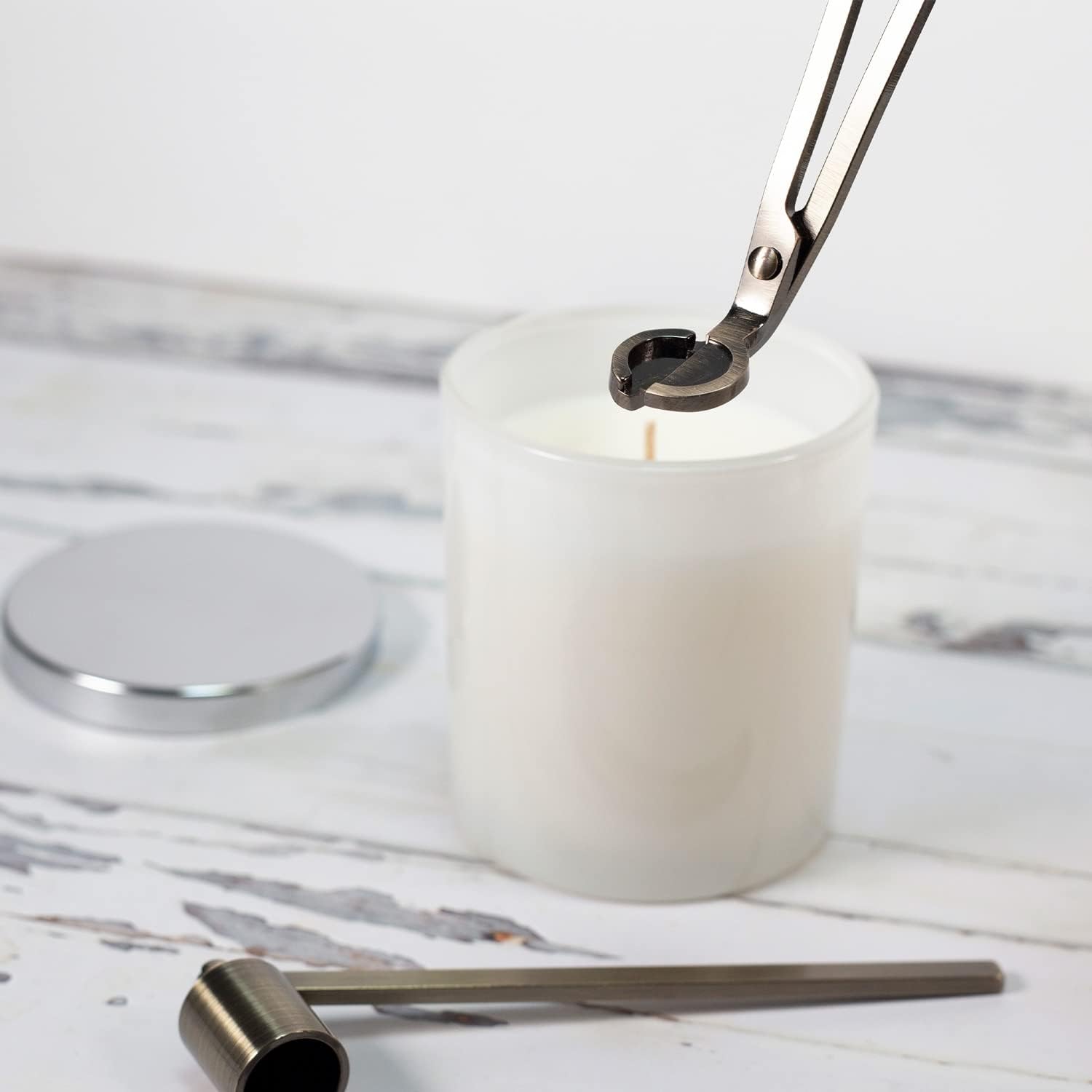 Airy Abode Candle Wick Trimmer and Candle Snuffer Accessory Set – Pick Your Color
