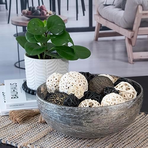 ANDALUCA Decorative Balls Orbs Bag (Silver)