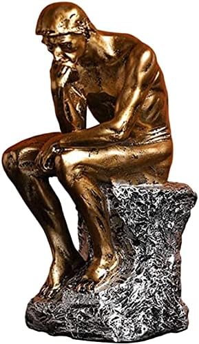 Resin Thinker Statue Thinker Figurine Thinking Man Sculptures
