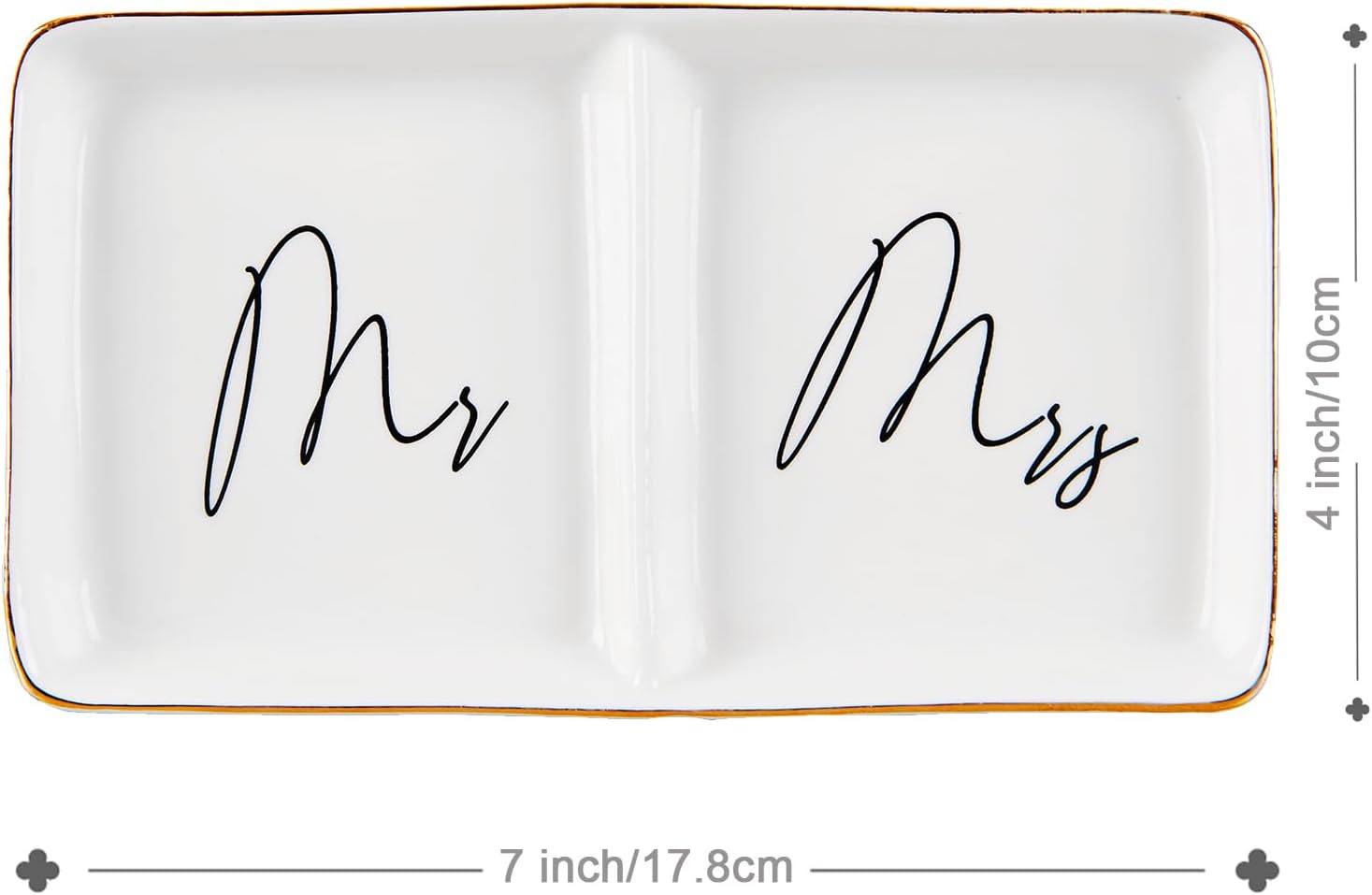 Engagement Ring Dish Future Mr and Mrs Gifts Ring Dish Wedding Ring Holder Jewelry Dish / Mr&mrs