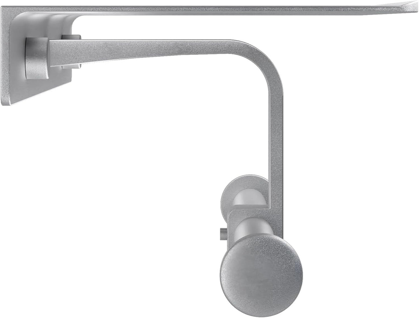 Bathroom Toilet Paper Holder with Shelf, Wall Mount, Double Roll, Silver