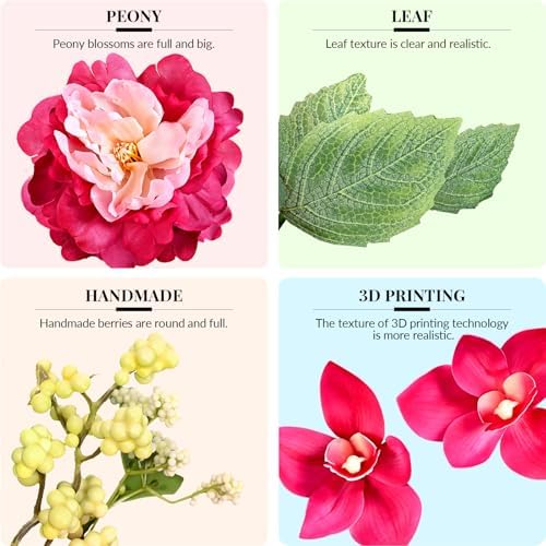 Spring Wreaths for Front Door, 26" Large Spring Summer Easter Wreaths, 2Pcs