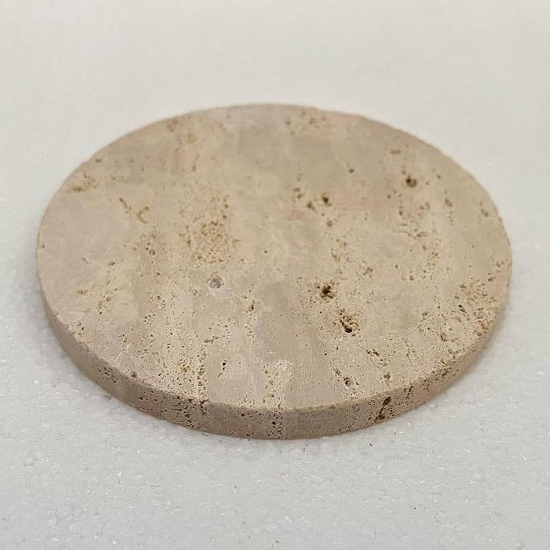 Limestone Water Absorbing Marble Coaster Set / Set of 6