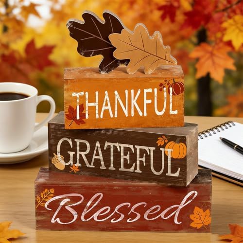 Blessed Leaves Fall Decor, Fall Decorations for Home