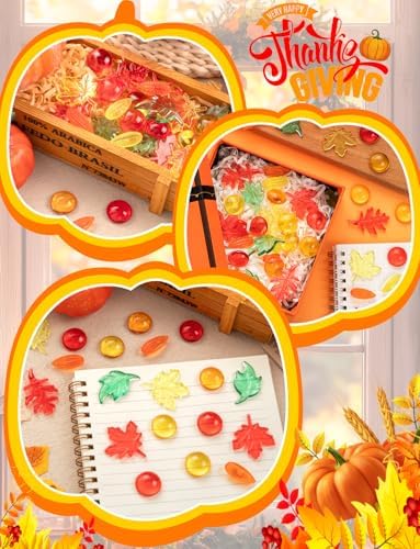 150 Pcs Thanksgiving Vase Filler Decor