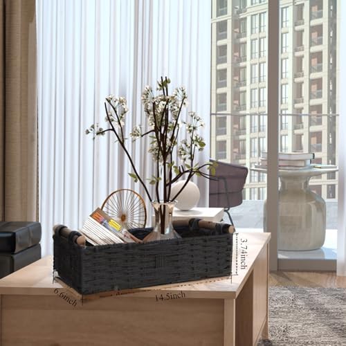Basket for Toilet Paper Storage Baskets for Bathroom Decor Organizing
