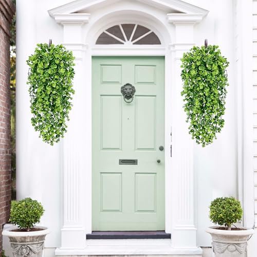 Waipfaru 4Pcs Fake Hanging Plants 3ft Fake Plants Vines Greenery