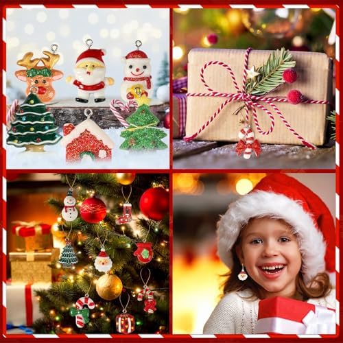 36Pcs Mini Christmas Hanging Ornaments for Tree,Festival Home Decor