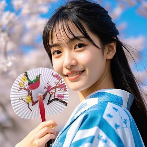 20 Pcs Chinese Paper Fans