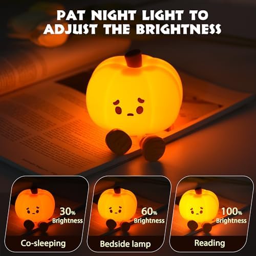 Pumpkin Night Light Official Licensed Genuine Halloween Lamp Decor Gifts