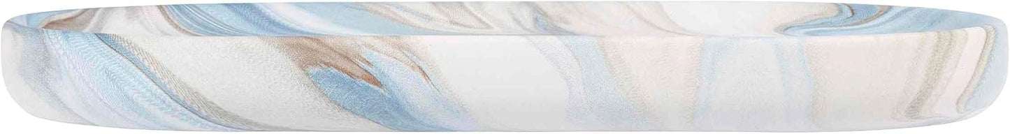Vanity Tray / Guest Bathroom Essentials / 1 x 10.4 x 1 / Blue