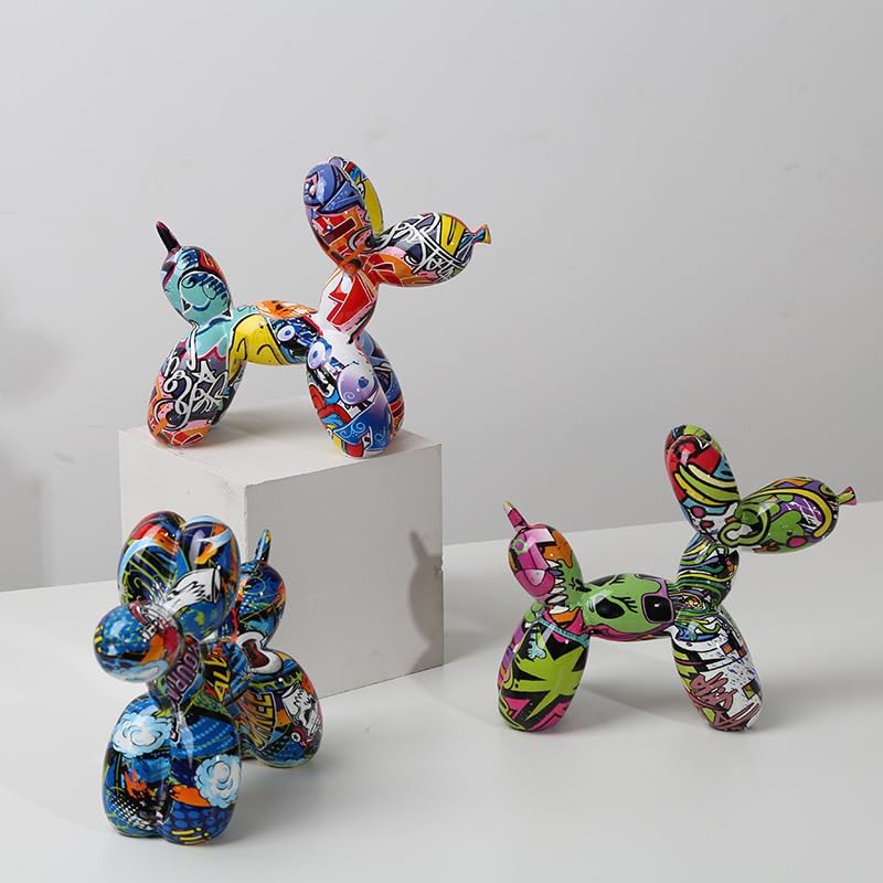 Balloon Dog Statue / Graffiti B