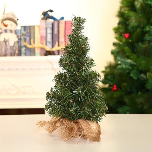 2pcs 50cm Mini Artificial Christmas Trees Tabletop Decor