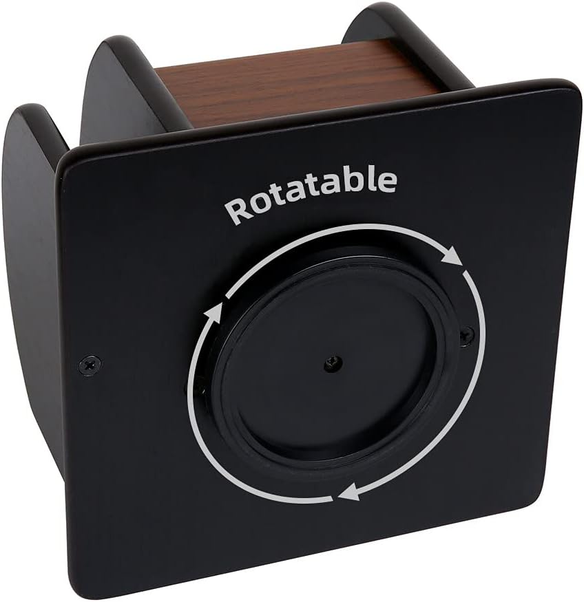 Wooden Desk Organizer / Desktop Office Supplies Storage Remote Control Caddy Holder