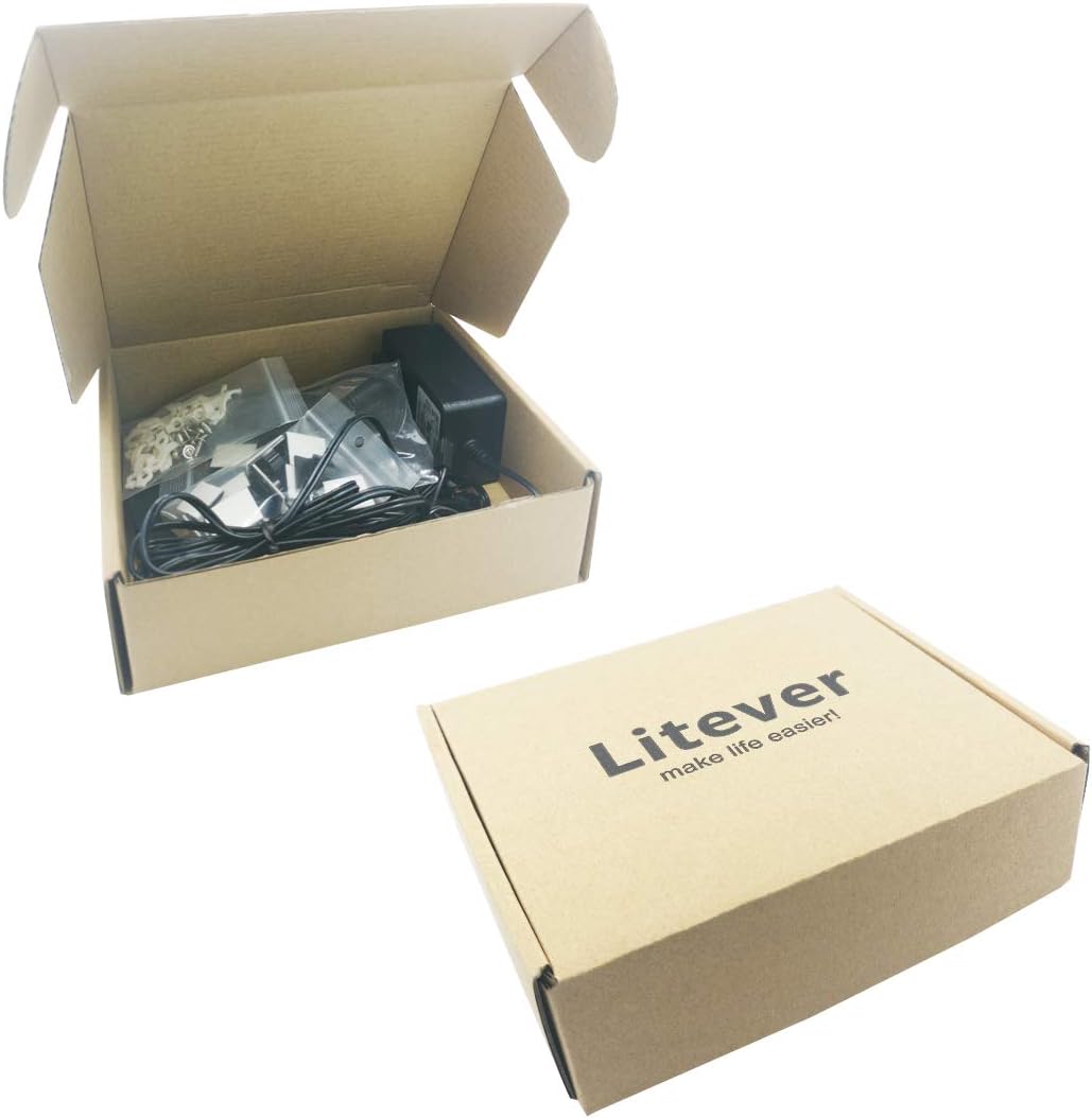 Under Cabinet Lighting Kit, 6 PCS 20 Inches Flexible LED Strips, 24W, 1800 Lumen, Warm White 2700K. Suitable for