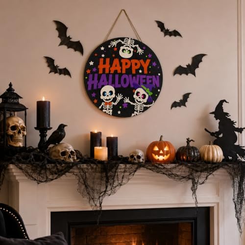 Halloween Door Decorations, Halloween Decor for Door for Gifts
