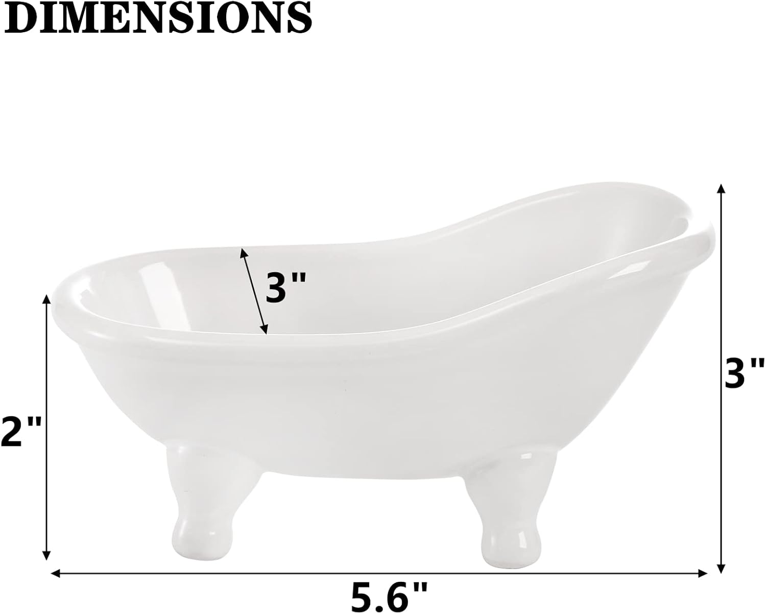 5.6" Mini Bar Soap Holder / Set of 2