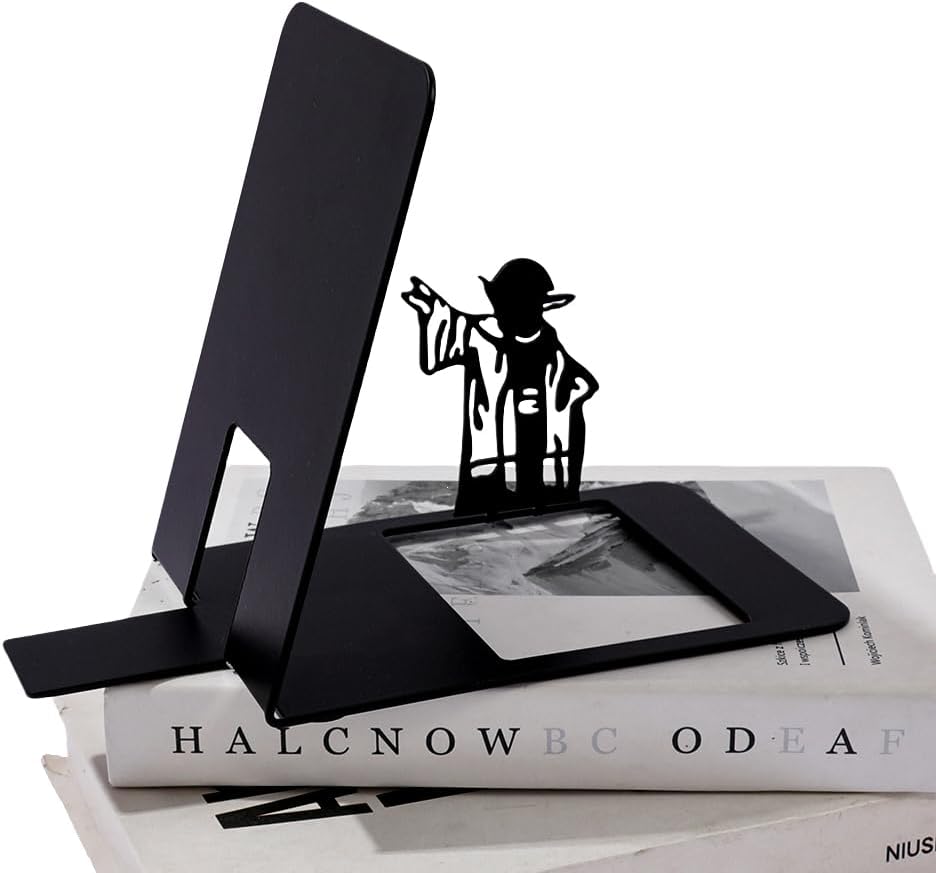Heavy-Duty Metal Bookend / New Master / Black