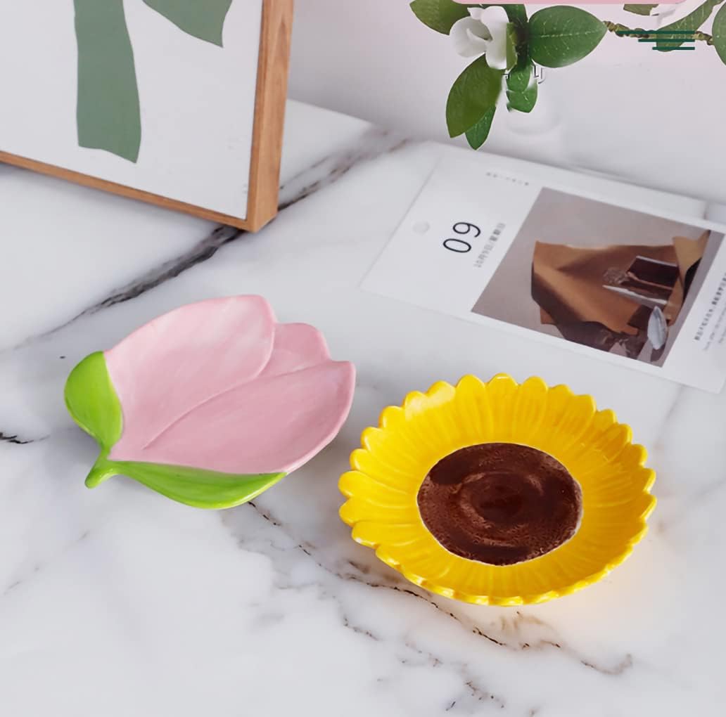 Ring Holder / Trinket Tray / Sunflower