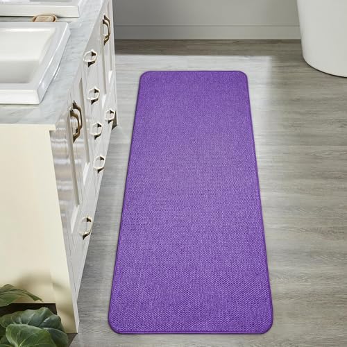Bath Mat,Ultra Thin Bathroom Runner Rugs,Large Bath Mats for Bathroom,Quick Dry,Non-Slip,Machine Washable,Low Pile,Bath
