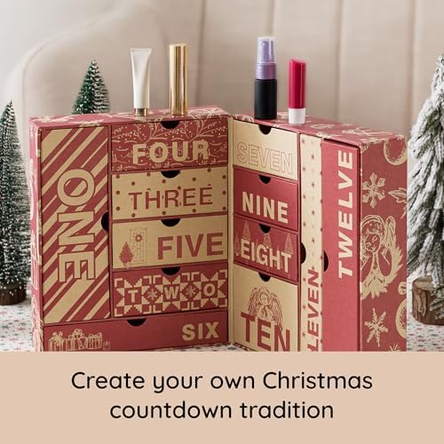 Soul & Lane - Empty Advent Calendar Boxes to Fill, 12 Days of Christmas