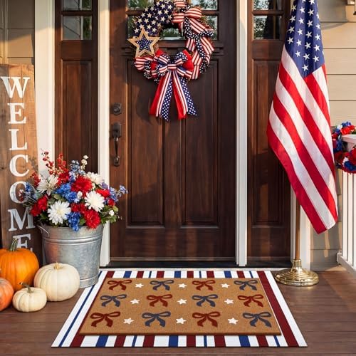 Tinideya 2 23.6 X 35.4 Inches Bow Red Blue White