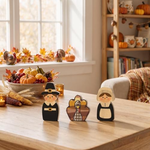 Smile Thanksgiving Wooden Decor