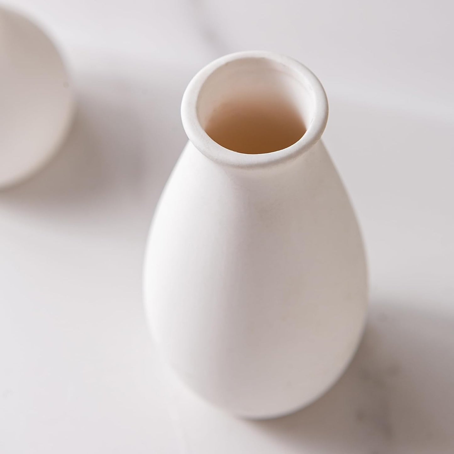 Ceramic Bud Vase / White / Set of 12
