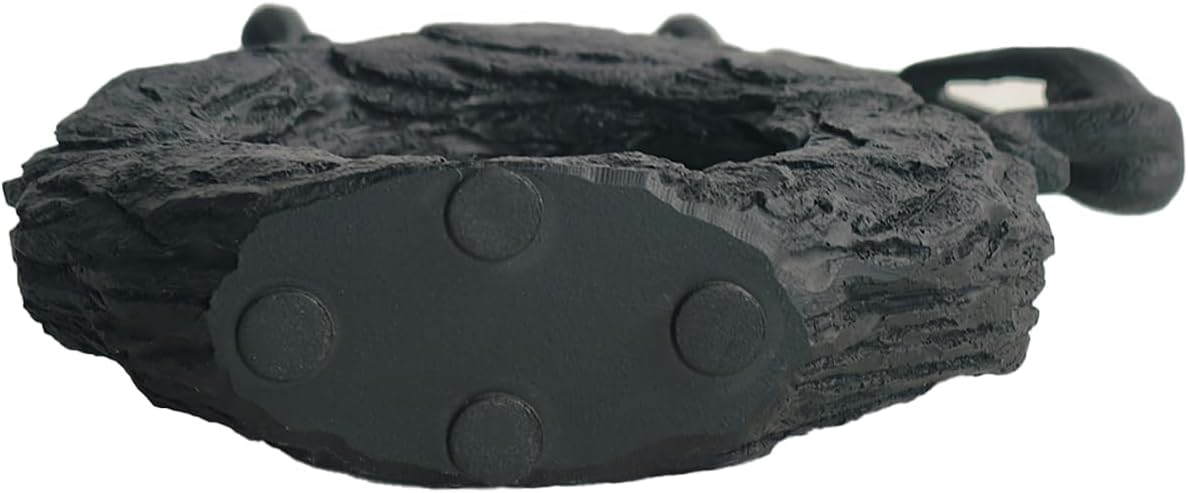 Statue / Round Climbing / Black / 7 x 8 x 1.5