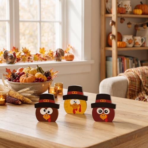 Smile Thanksgiving Wooden Decor