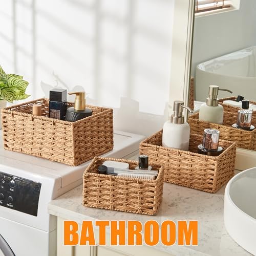 Woven Storage Basket / Neutral / Natural / Set of 3