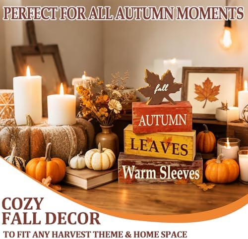 Maple Leaves Fall Decor, Fall Decorations for Home