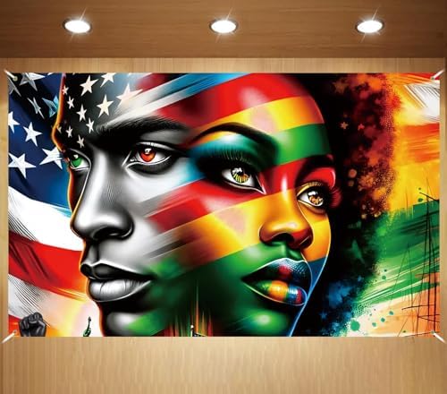 Juneteenth Photo Backdrop June 19 1865 Decoration for Home