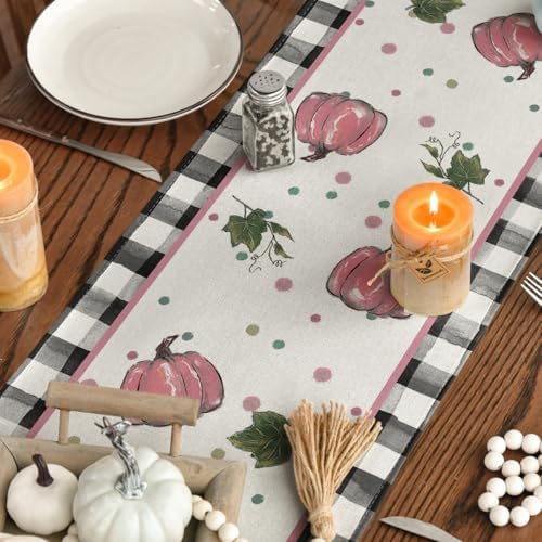 Artoid Mode 210 GSM Fall Table Runner Home Party Decor 13x72 Inch