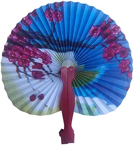 30 Pcs 3.5" Mini Chinese Paper Fans