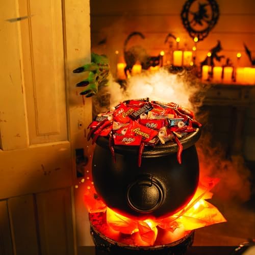 Fun Express Plastic Cauldron, Black, 3 Piece Set
