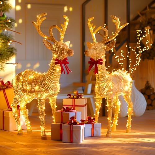 Minetom Fairy Lights Plug in, 33Ft 100LEDs String Lights for Bedroom