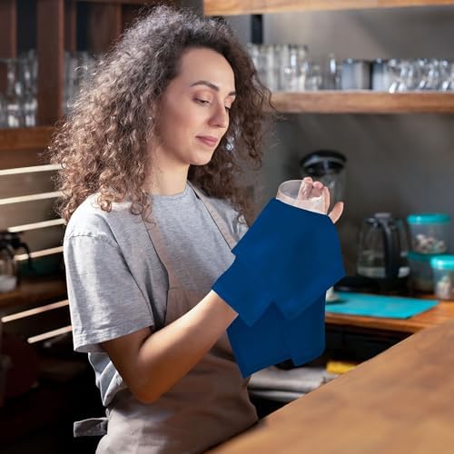 Utopia Home [24 Pack, Royal Blue] Cloth Napkins 17x17 Inches 100% Polyester