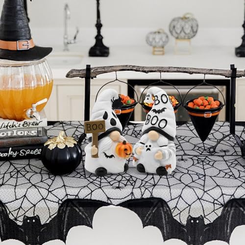 Ghost Halloween Gnome Decor Gifts for Women Gnome Lovers